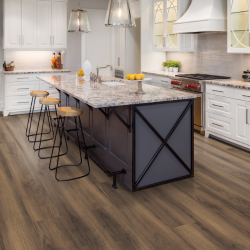 Luxury Vinyl Flooring in Kitchen